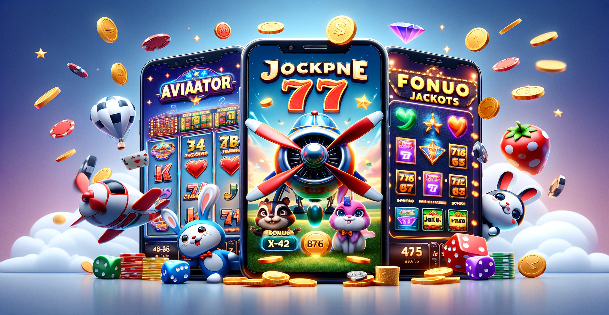 Fortune Rabbit Slots - Thrilling slot game at EGT